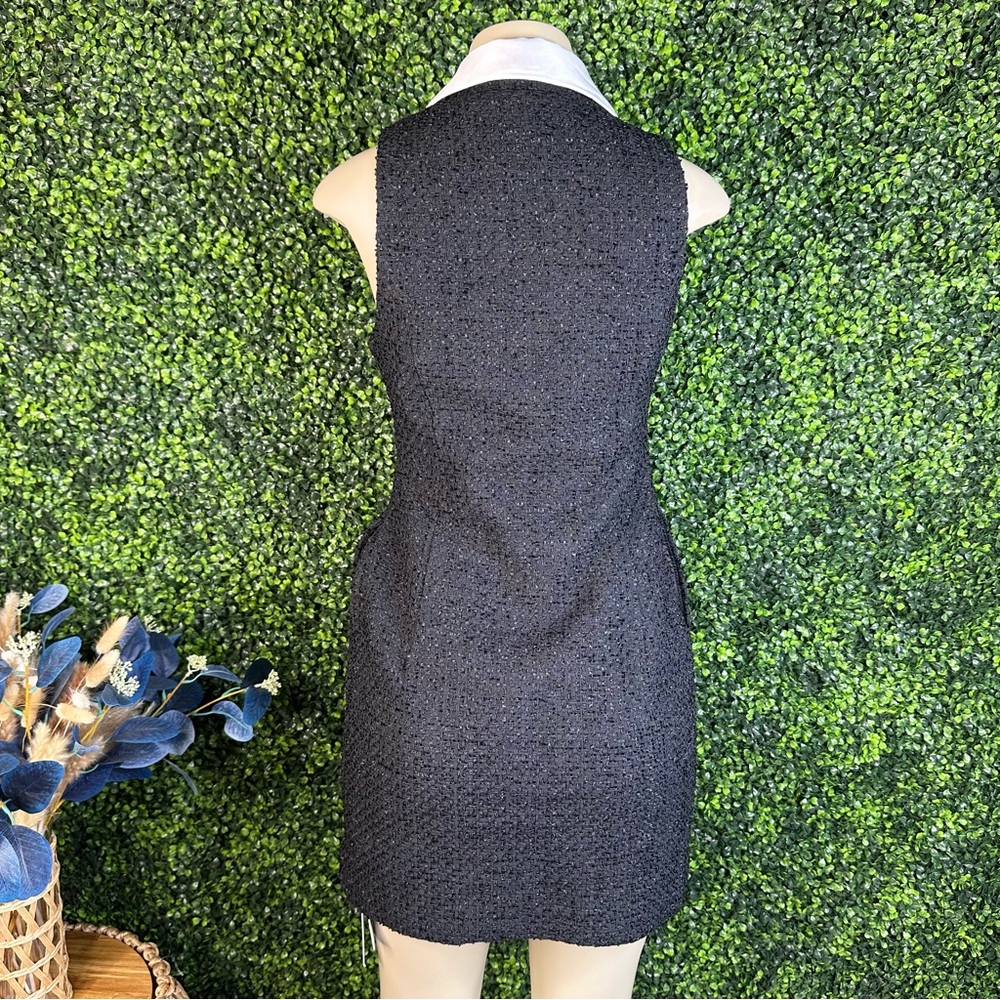 Nwt‎ black endless rose Anthropologie sleeveless tweed dress nwt - Picture 17 of 17